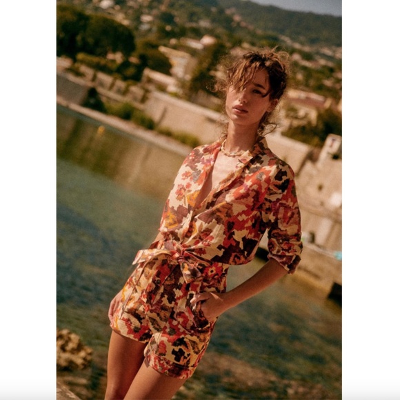 NWT Sezane High-Waisted Shorts - Picture 2 of 8